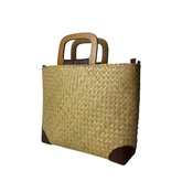 Large  Sedge Handbag With Strap